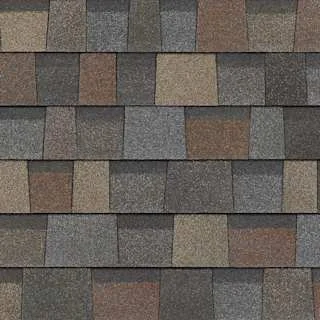 Duration® Designer shingles in Black Sable