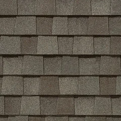 Landmark® shingles in Weathered Wood